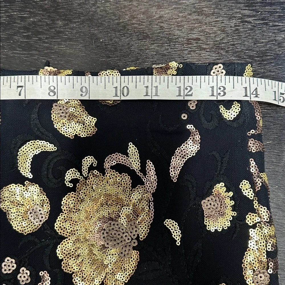 Garnet Hill Sequins Pencil Skirt Sz 00